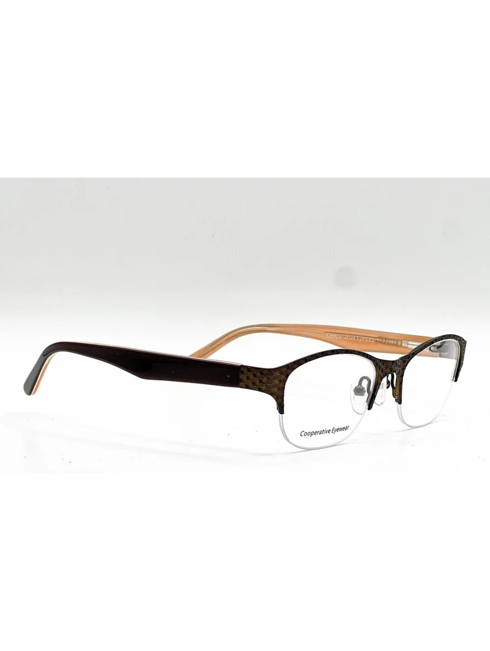 Cooperative Eyewear Gh10 C1 Bronze Authentic Eyeglasses 51-17-135